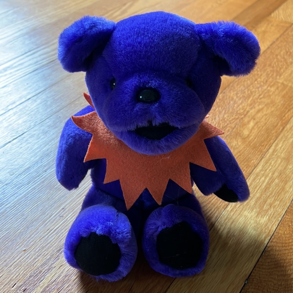 Vintage Native Art Grateful Dead Bear 12”